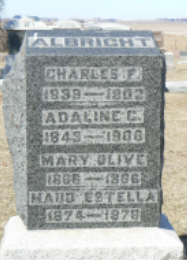 Albright Headstone