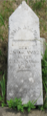 Anna's Headstone
