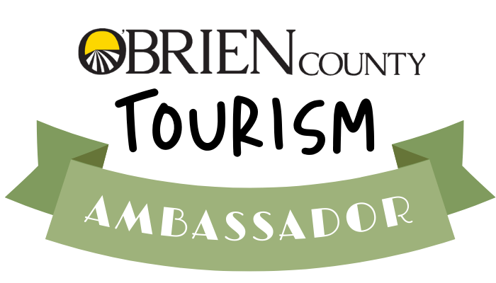 O'Brien County Tourism Ambassador logo